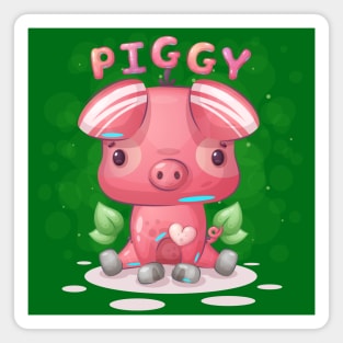 Sweet Baby Piggy Magnet